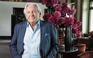 Hoteltester Karl Wild im «The Dolder Grand» in Zürich.