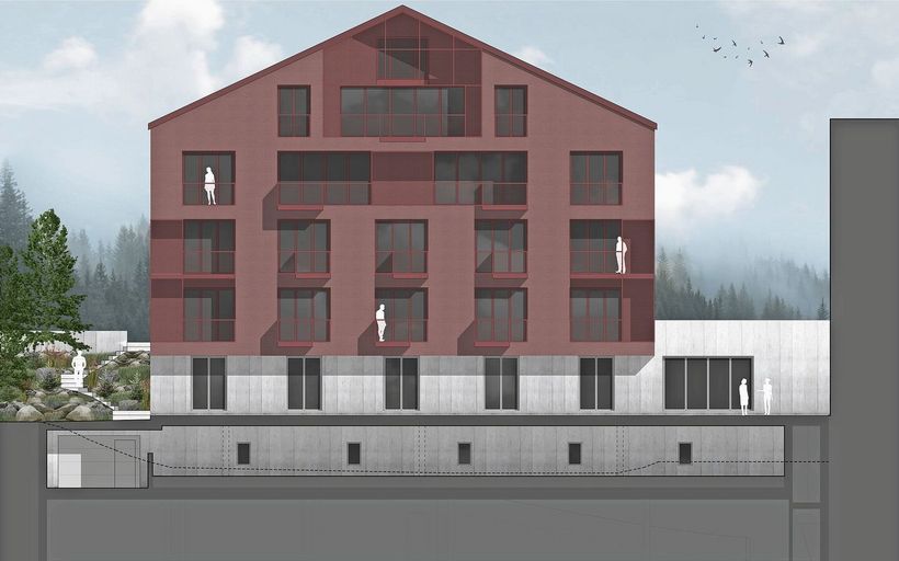 Visualisierung Personalhaus Hotel Maistra 160