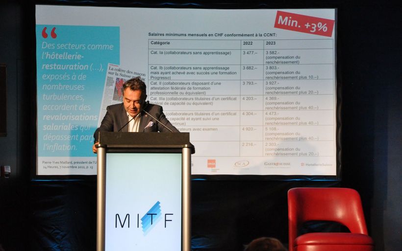 Gilles Meystre, président de GastroVaud