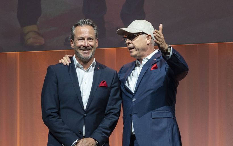 Christian Hürlimann und Martin von Moos