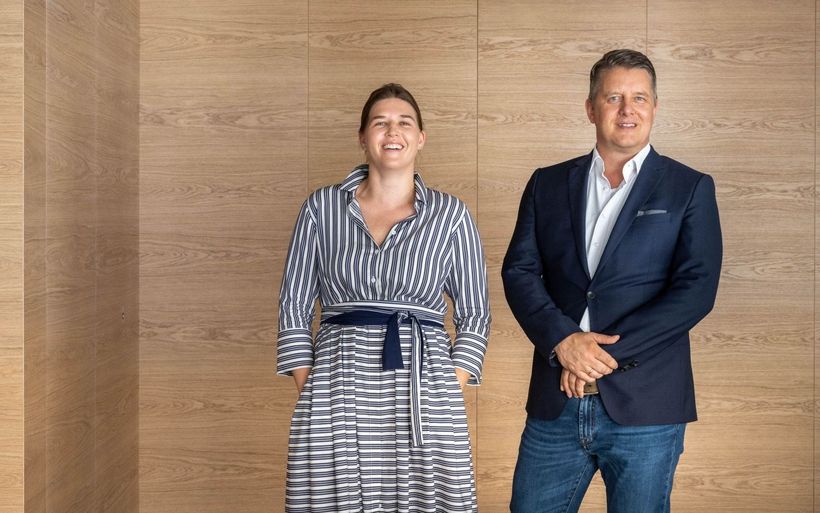 Gastgeber Sandra und Hendrik Fennel