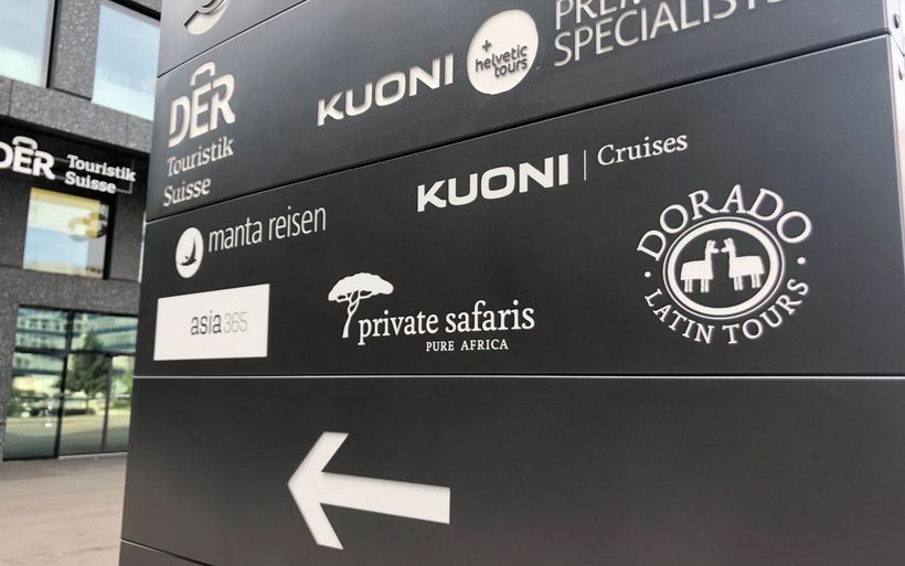 Kuoni Hauptsitz Eingang