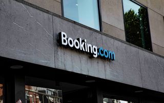 Gebäude von Booking.com