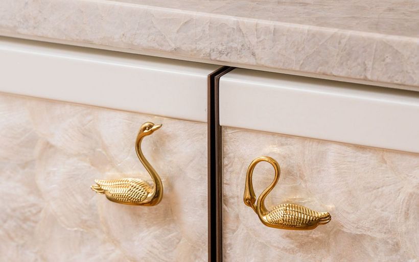 détail salle de bain