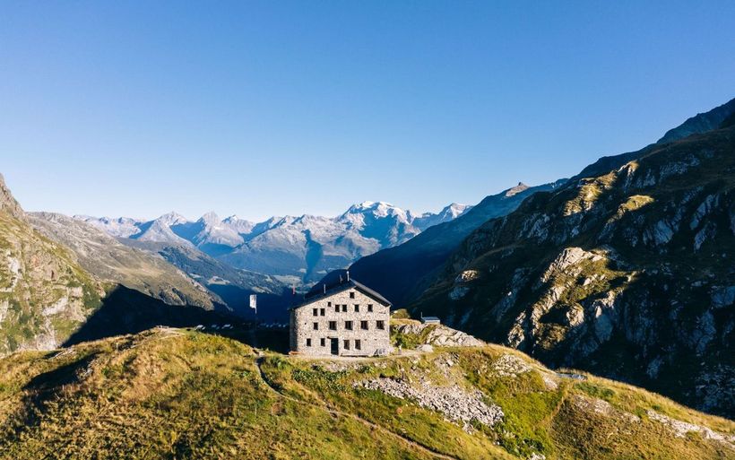 Terrihütte in der Greina
