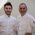 Les deux chefs du restaurant du théâtre à Monthey