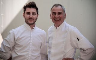 Les deux chefs du restaurant du théâtre à Monthey