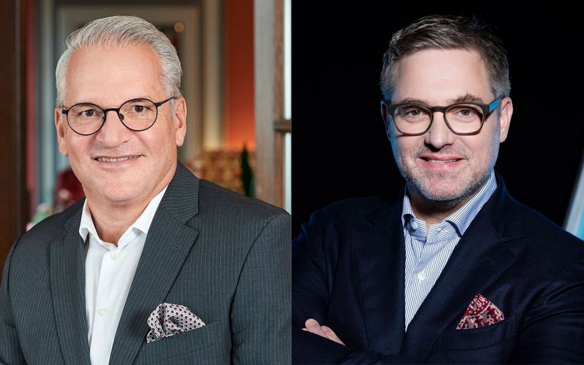 Michael Thomann (l.) und Peter Fischer