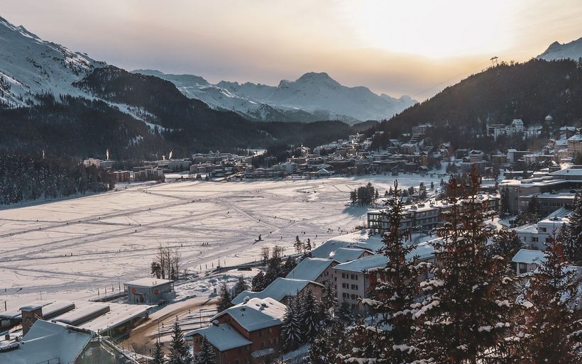 St. Moritz im Winter