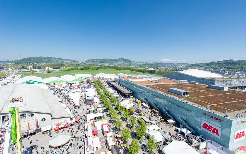 Berner Messe BEA von oben