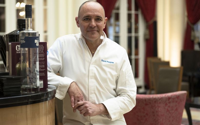 le pâtissier David Pasquiet