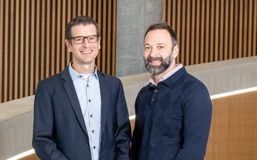 Silvan Odermatt und Hassan Kadbi