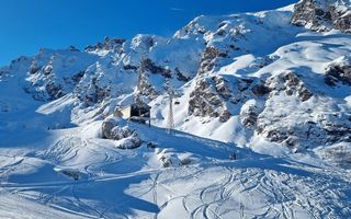 Pizolbahnen und perfekte Schneepisten. 