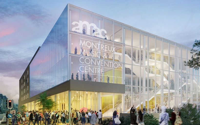 Visualisierung 2m2c Music & Convention Center Montreux