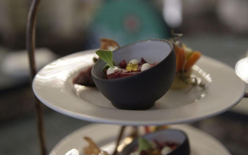 Essen in einer Schüssel