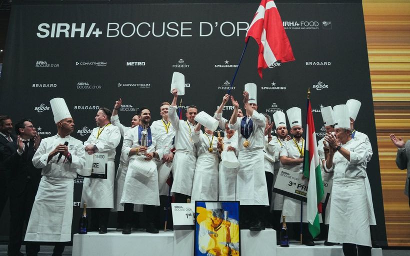 Podest am Bocuse d'Or