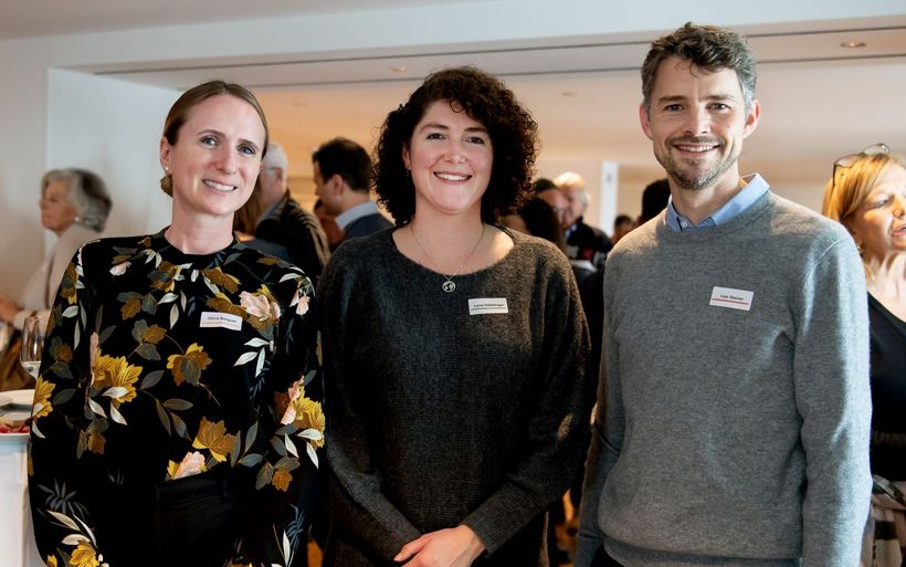 Olivia Baliguet, Kommunikationsverantwortliche Chaplin's World, Lena Häfelfinger, Marketingleiterin Stanserhorn-Bahn, Ivan Steiner, Leiter Verkauf und Marketing Rigi Bahnen.