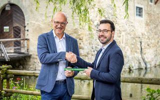 Rolf Müller und Adrian Braunwalder