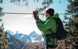 Charmey Vallée des tyroliennes