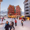Piazza Gottardo Andermatt Reuss