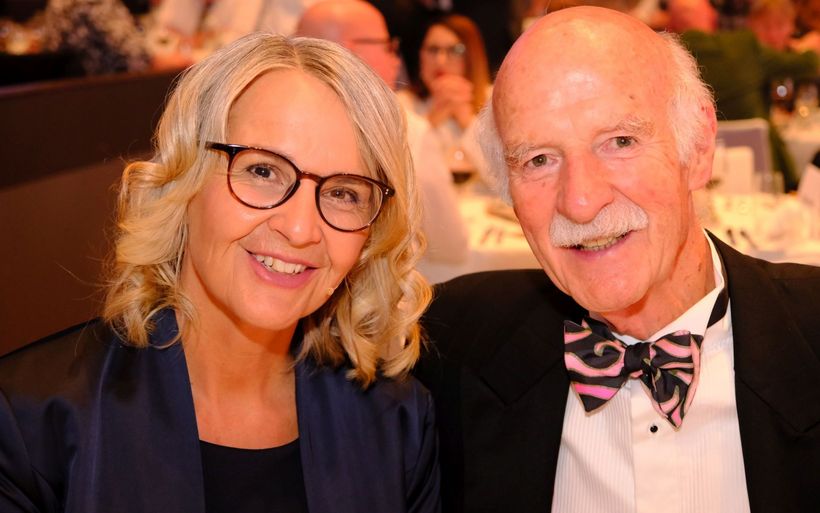 Sonja Hasler und Anton Mosimann (Kochlegende)