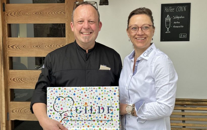 Valère Braun und Jacqueline Rudolf