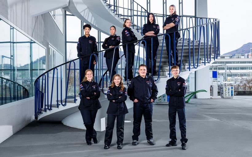 Gruppendbild der Lernenden