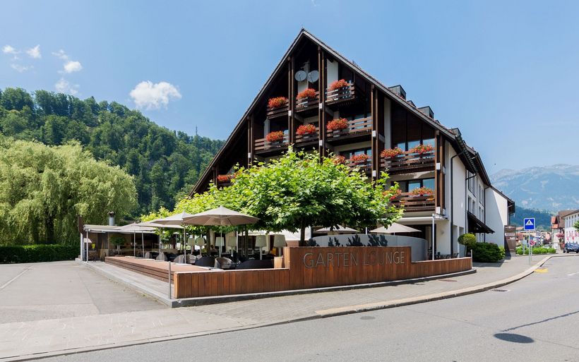 Aussenansicht Hotel Krone Sarnen