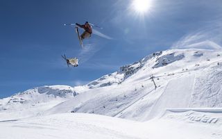 Freestyle Gian Andri und Nicola Bolinger