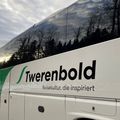 Ein Luxusbus von Twerenbold Reisen im neuen Look. 