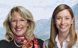 Johanna Gapany et Jacqueline de Quattro