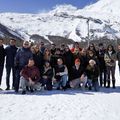 Reisegruppe in Saas-Fee