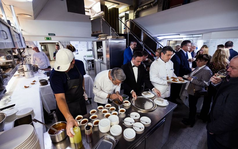 Der Gourmet Safari Event vom diesjährigen St. Moritz Gourvmet Festival. 