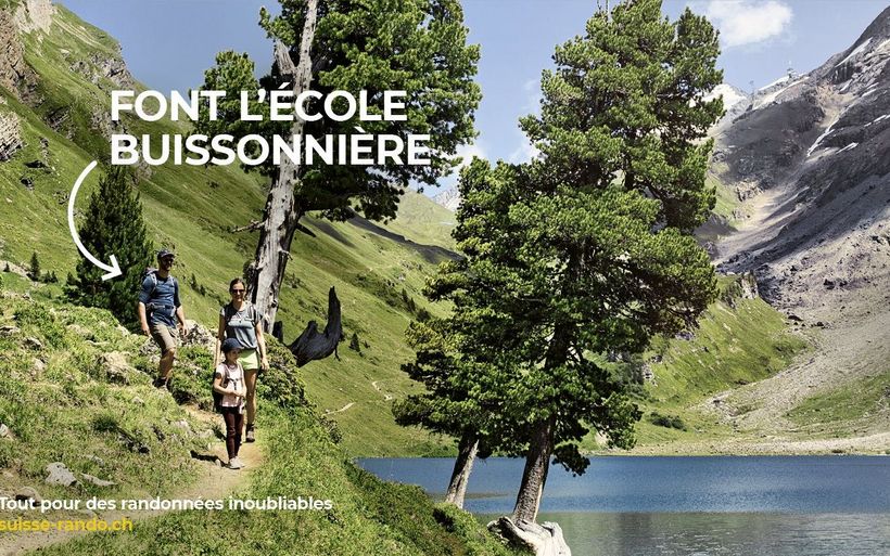 Les chemins de randonnées en Suisse