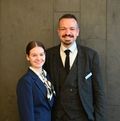 Cindy Schoch und Benjamin Zerbe von der Hotelfachschule Zürich (HFZ) 