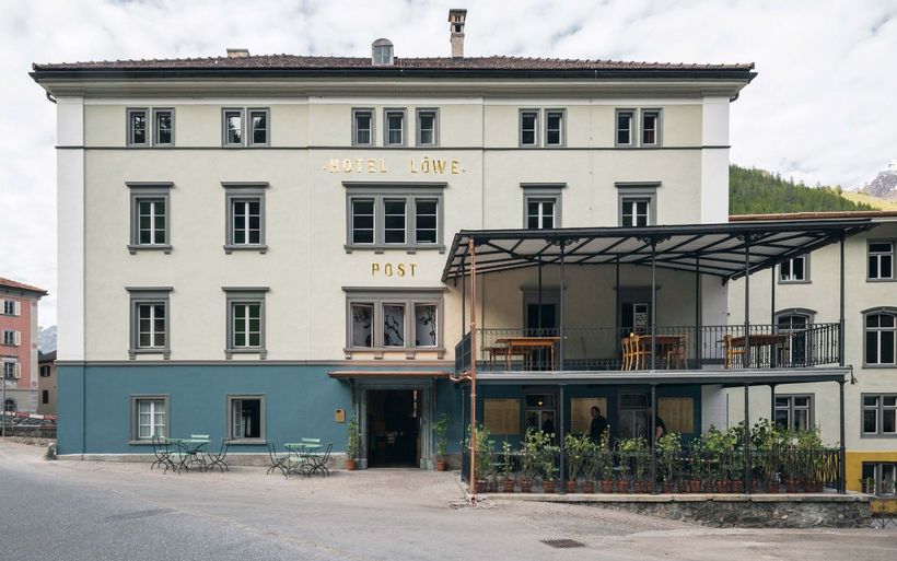 Aussenansicht Post Hotel Löwe