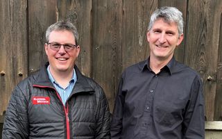 Christian Zenger und Lukas Eichenberger