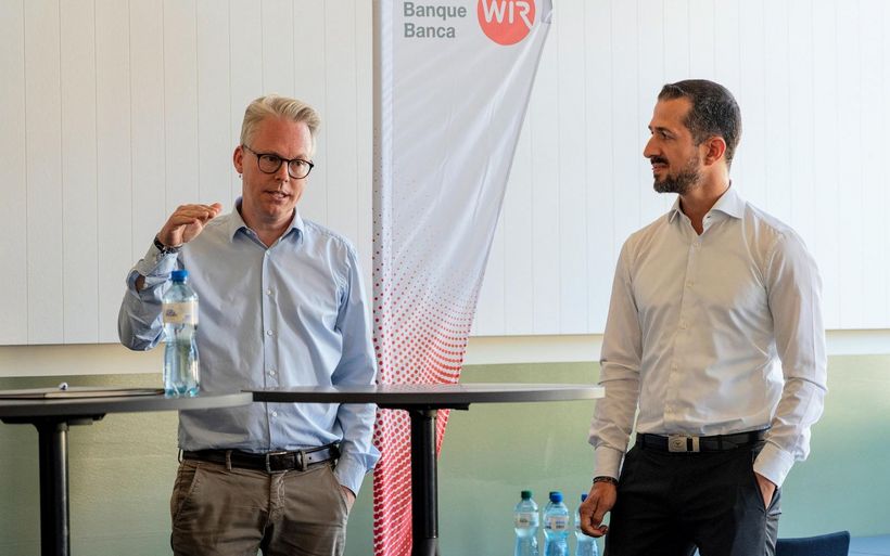 Tauschten ihre Erfahrungen aus: Jan Schoch (l.) und Roman Hassler.