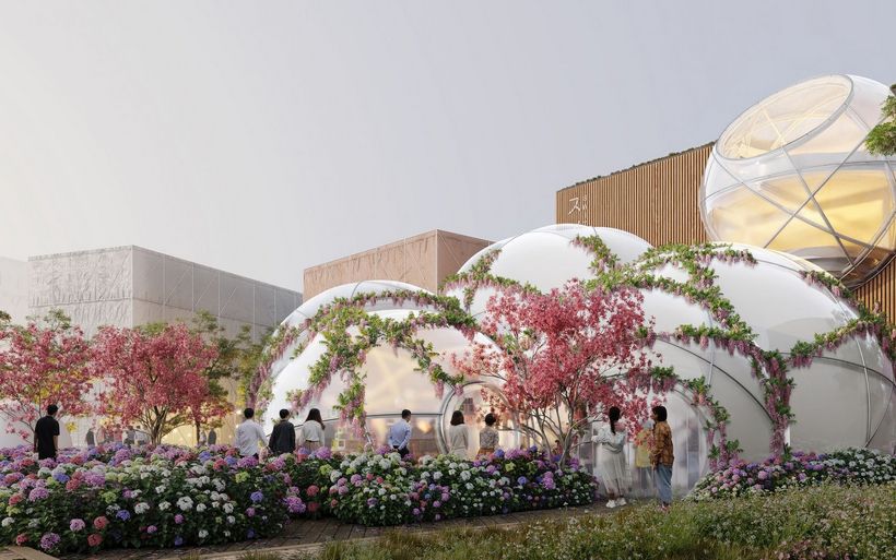 Schweizer Pavillon für die Expo in Osaka