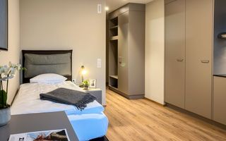 Zimmer im neuen Mitarbeiterhaus Nair