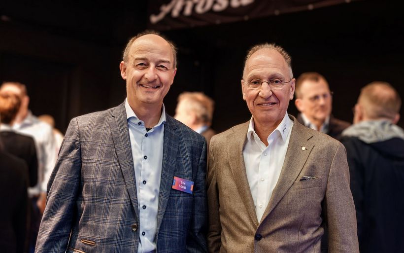 Urs Marti und Lorenzo Schmid