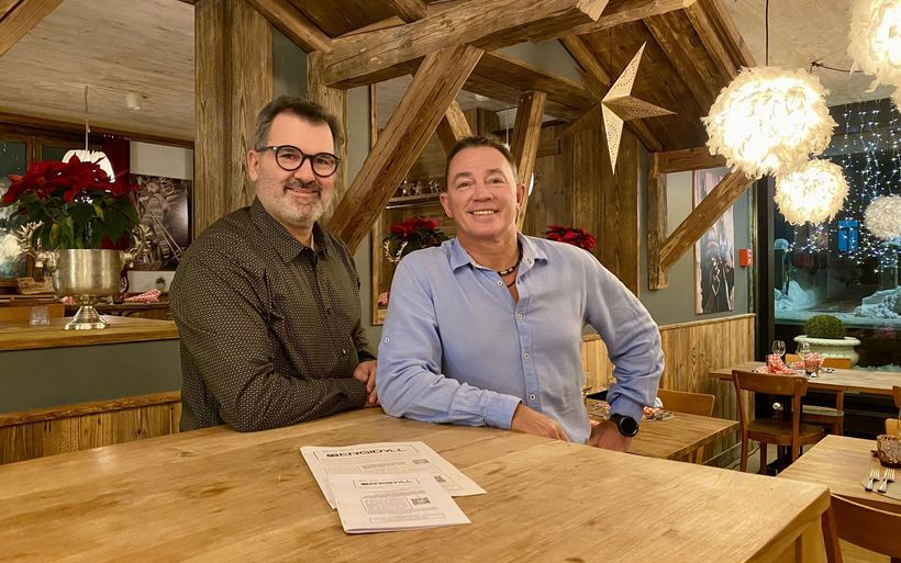 Michael Böhler und Pieter Swanepoel