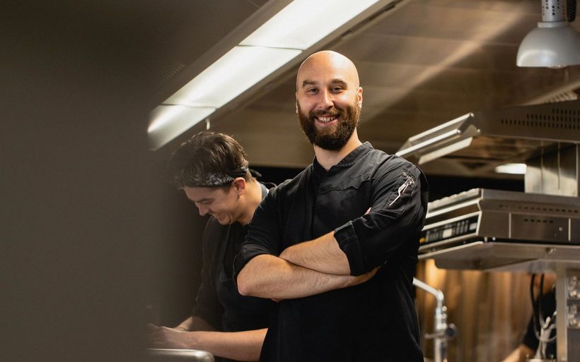 Mitja Birlo vom Restaurant Silver im 7132 Hotel in Vals GR 