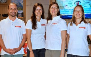 Fridolin Hösli, Janina Schiesser, Sandra Green, Barbara Wohlwend (v.l.)