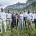 Der neue Verwaltungsrat (v.l.): Michael Auer, Pascal Jenny, Daniela Merz, Roland Stump, Caroline Derungs (neu), Gavin Schmid, Marcel Walker (neu) und Martin Dörig