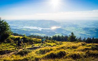 vtt dans les préalpes 
