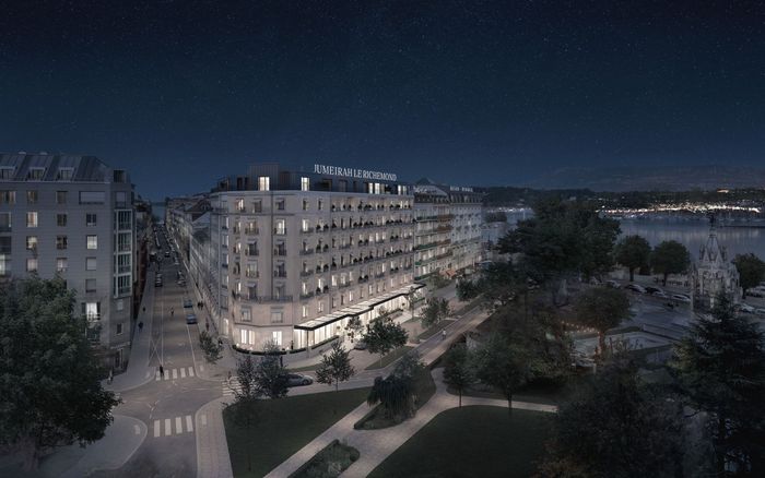 Façade du Richemond 