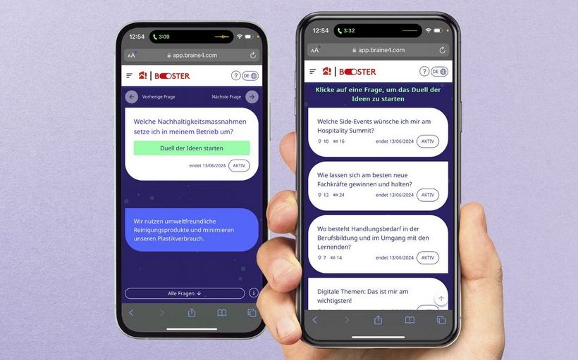 Branchenumfrage mit BrainE4