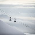 Gondelbahn im Winter