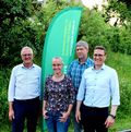Die neuen Vorstandsmitglieder (v.l.): Anton Lauber, Anita Märki, Christian Kuhn-Somm, Martin Clemen (Auf dem Bild fehlt: Johanna Graf)